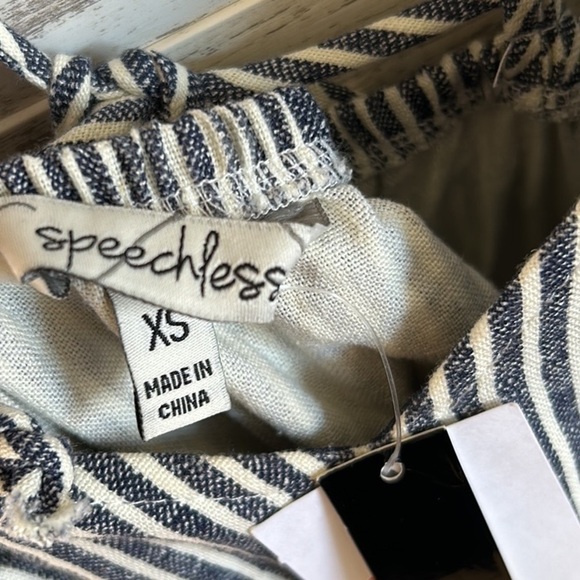 Speechless Stripe Waist Dress | SIZE XS - Picture 6 of 7